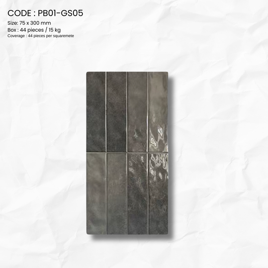 Glossy Gradient Porcelain Tilev PB01-GS5