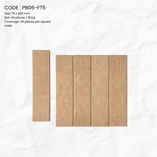 Clayhaus Porcelain Tile PB06-FT5