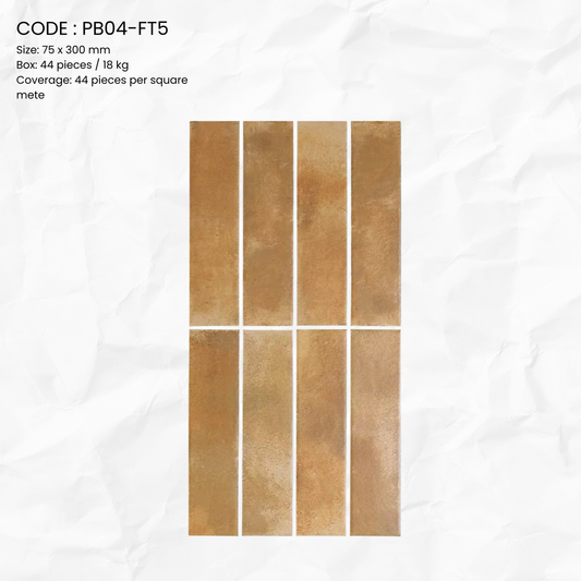 Claytone Porcelain Tile PB04-FT5