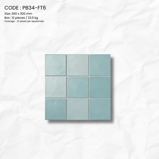 MOSAIC MAREA SERIES TILE PB34-ST6