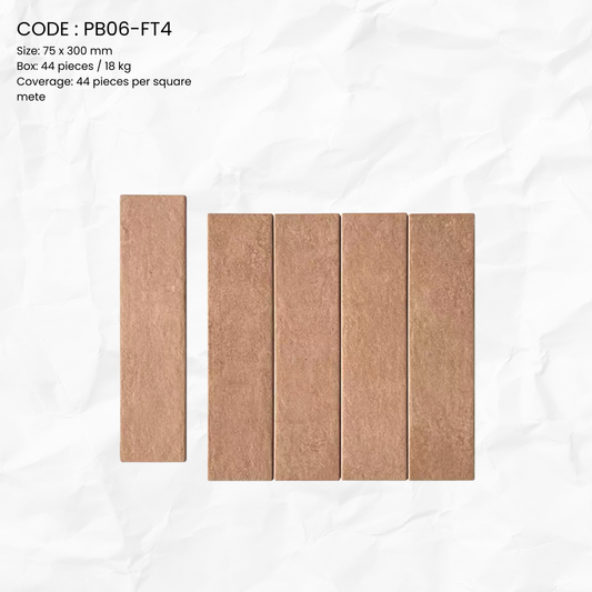 Clayhaus Porcelain Tile PB06-FT4