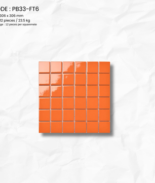 MOSAIC POP SERIES TILE PB33-ST6