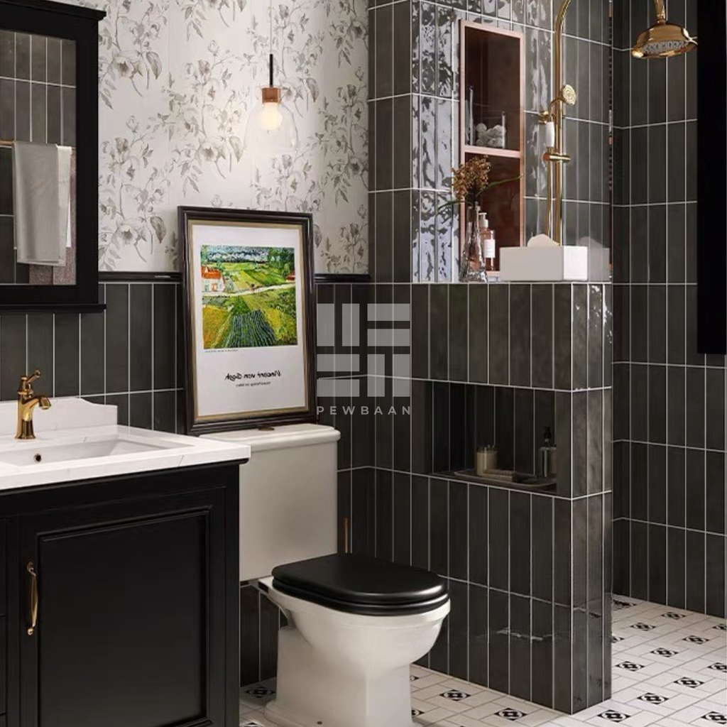 Glossy Gradient Porcelain Tilev PB01-GS5