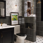 Glossy Gradient Porcelain Tilev PB01-GS5