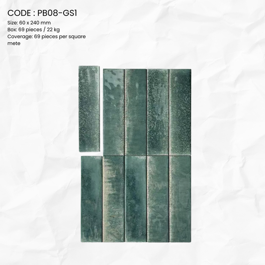 Glossy Gradient Porcelain Tilev PB08-GS1