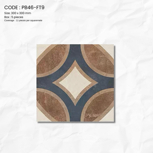 FLOWER BLOOM SERIES TILE PB46-FT9