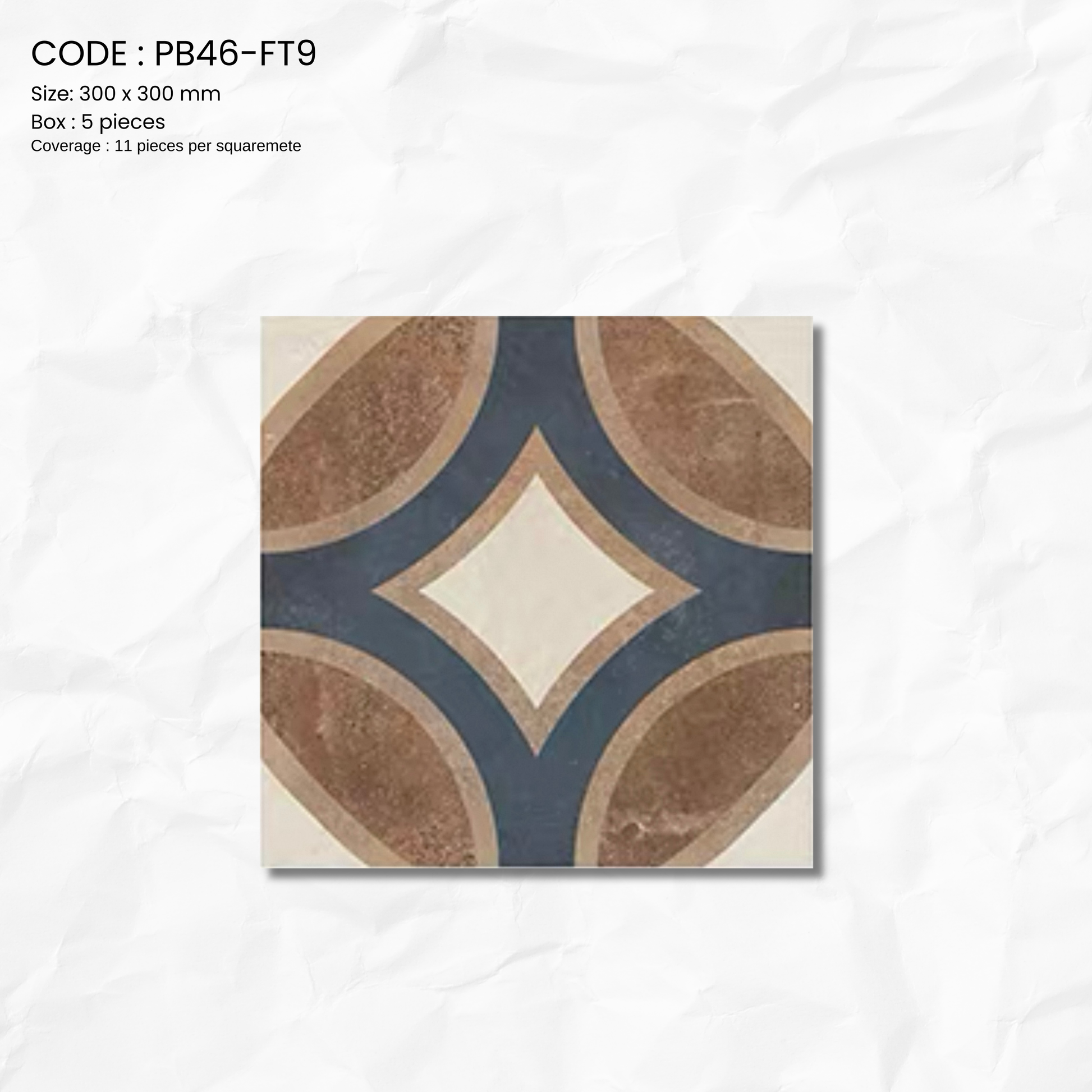 FLOWER BLOOM SERIES TILE PB46-FT9