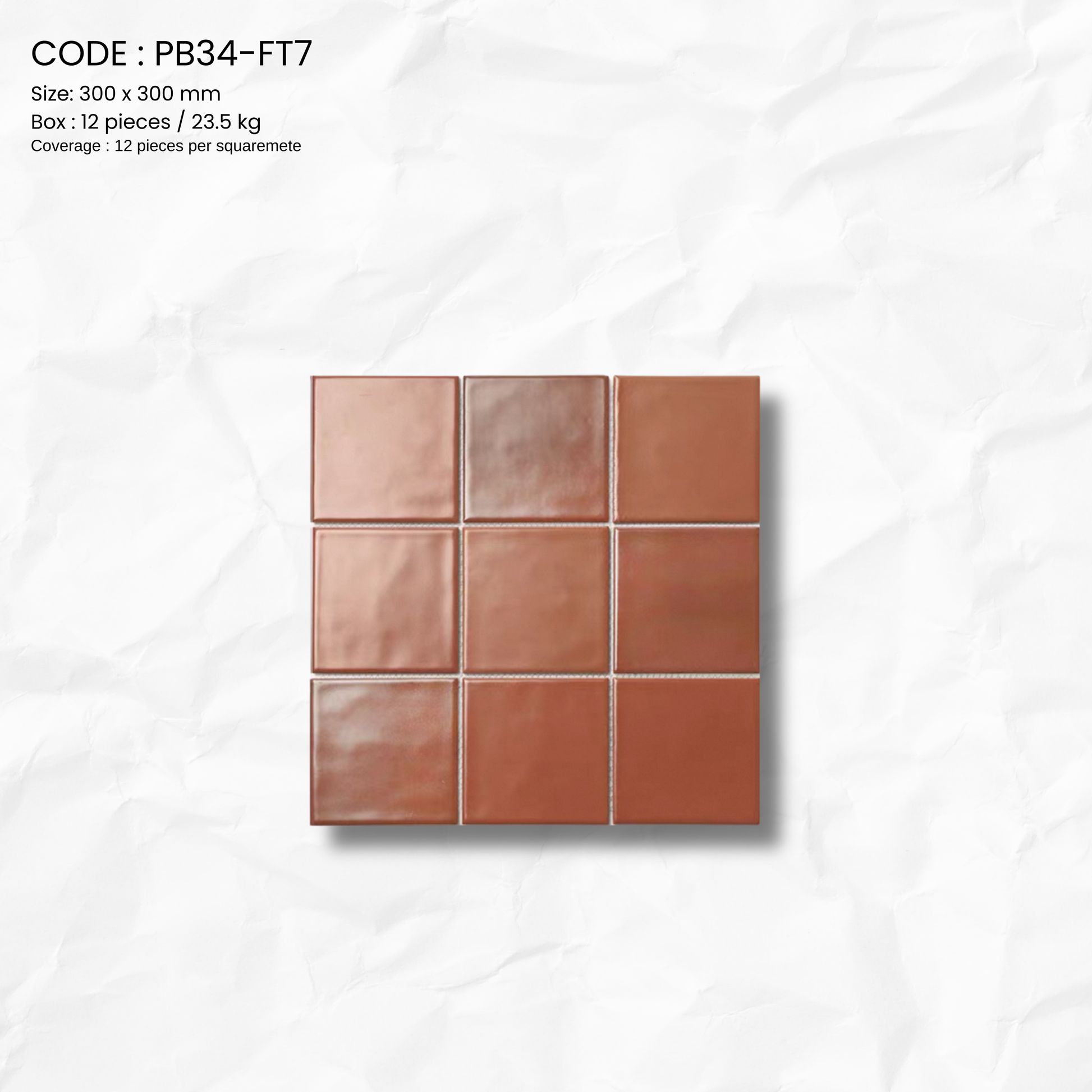 MOSAIC MAREA SERIES TILE PB34-ST7