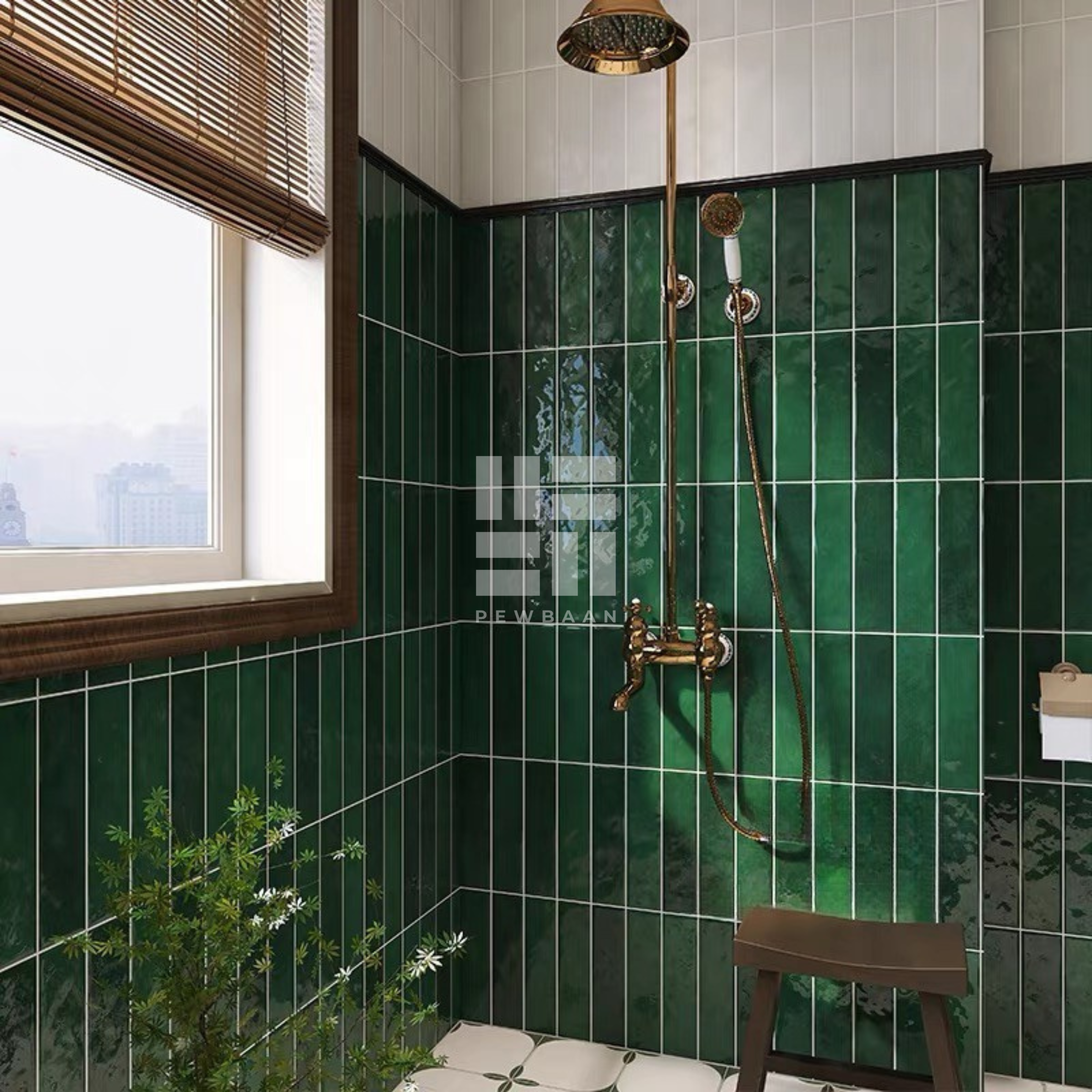 Glossy Gradient Porcelain Tilev PB01-GS1