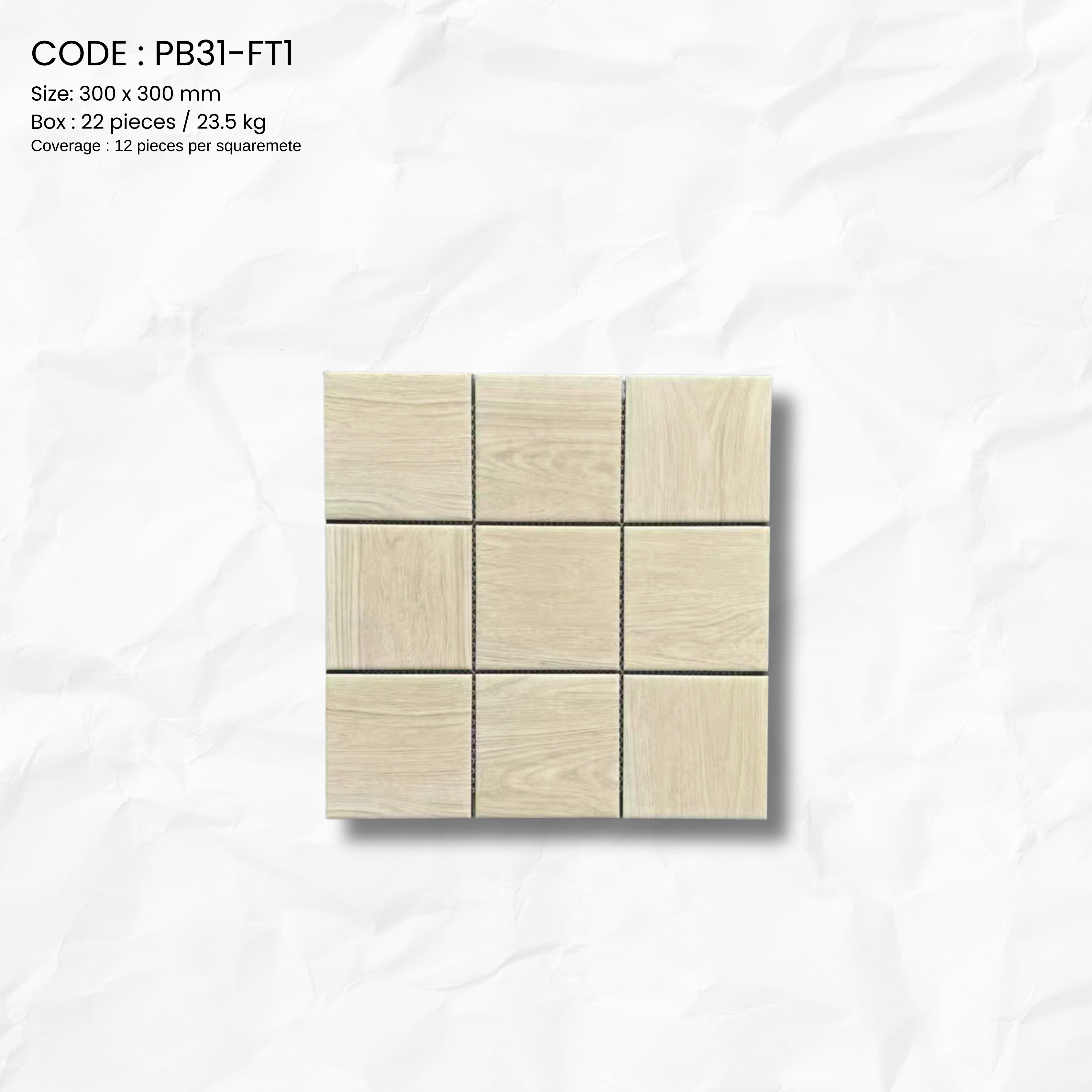 OAKLIN MOSAIC SERIES PB31- FT1