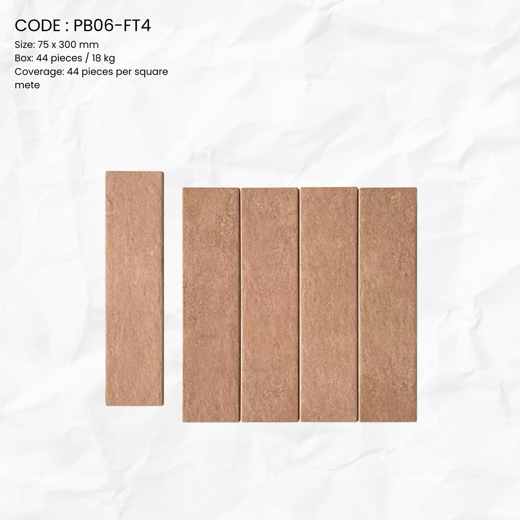 Clayhaus Porcelain Tile PB06-FT4