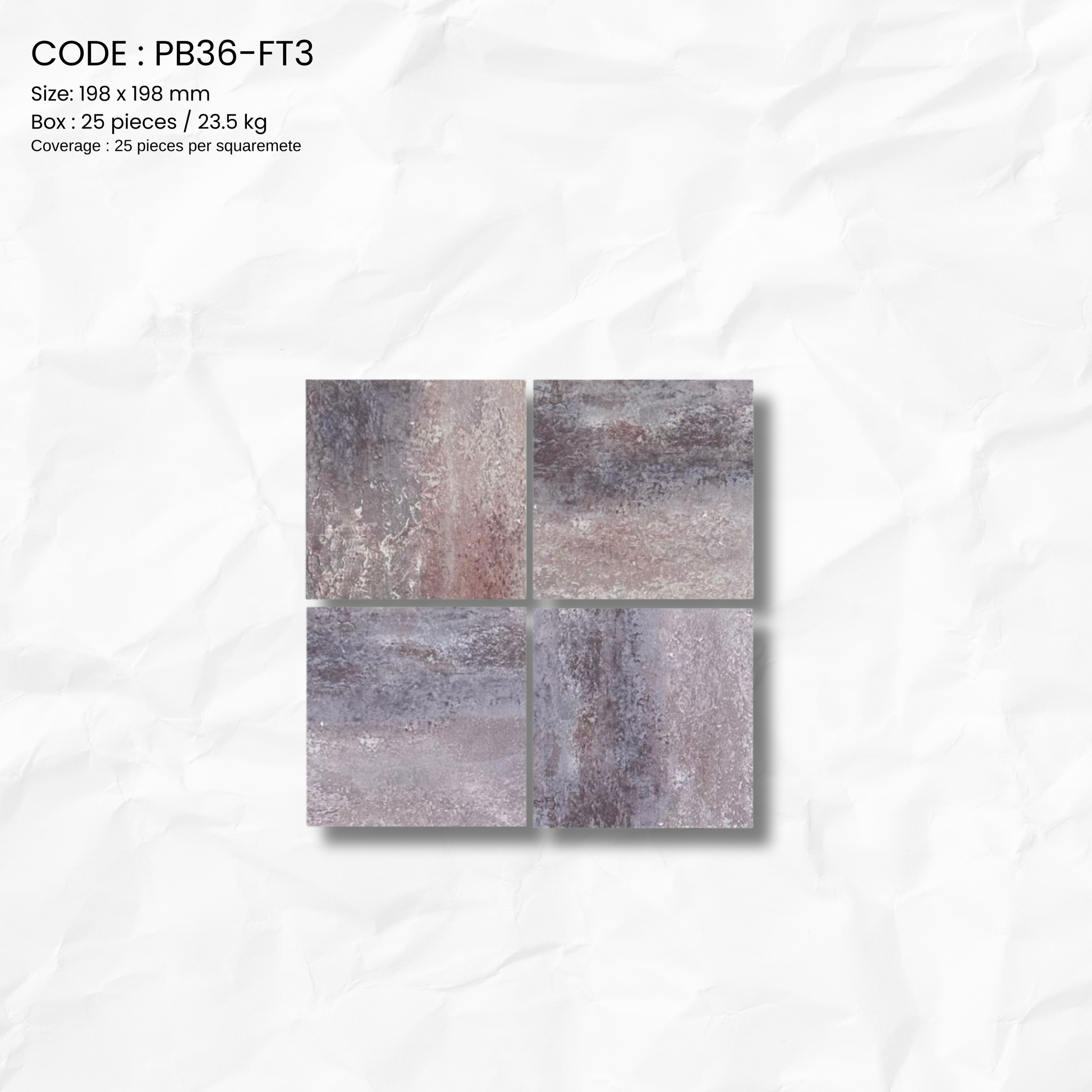 PRIMAL STON SERIES TILE PB36-FT3