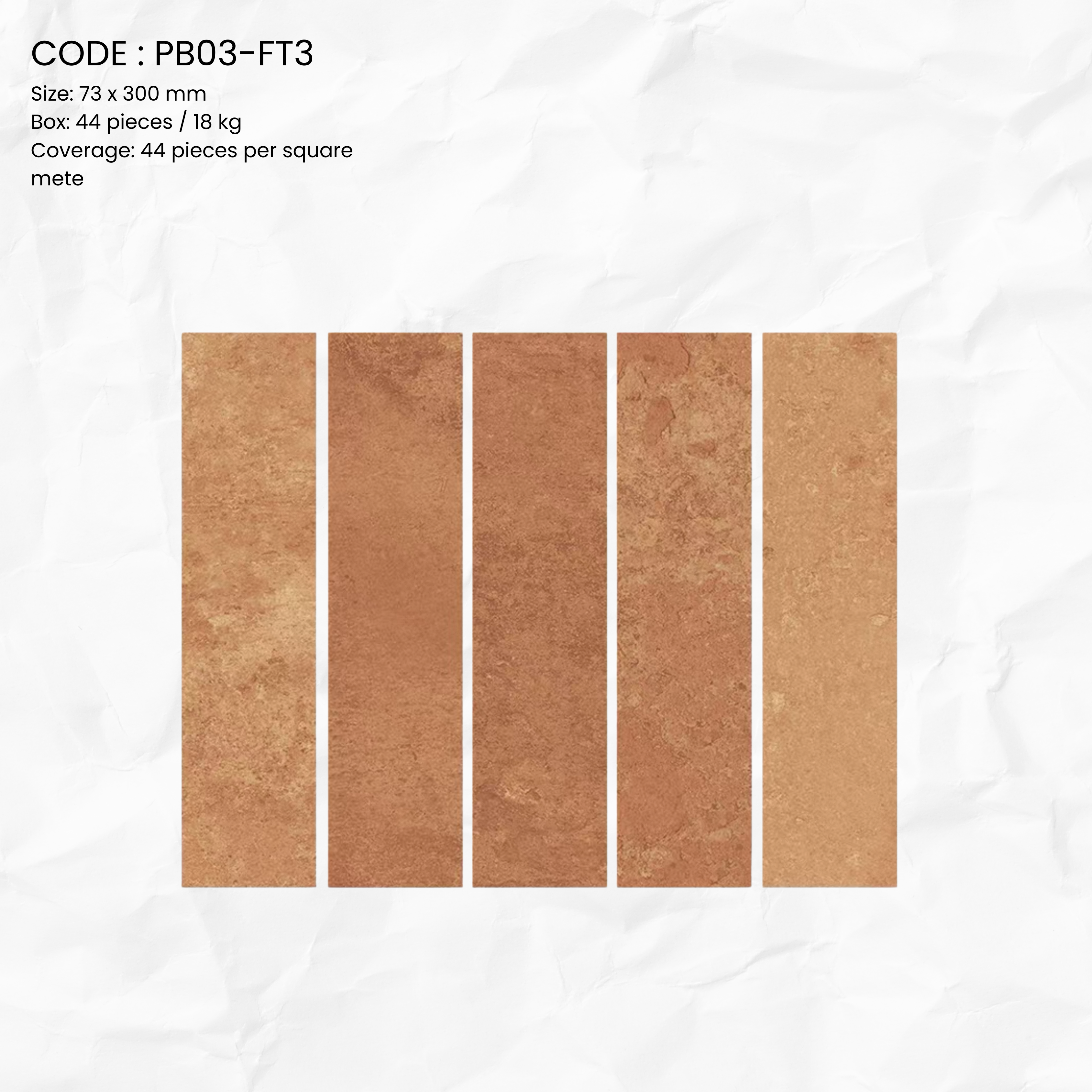 Rustic Stone Porcelain Tile PB03-FT3