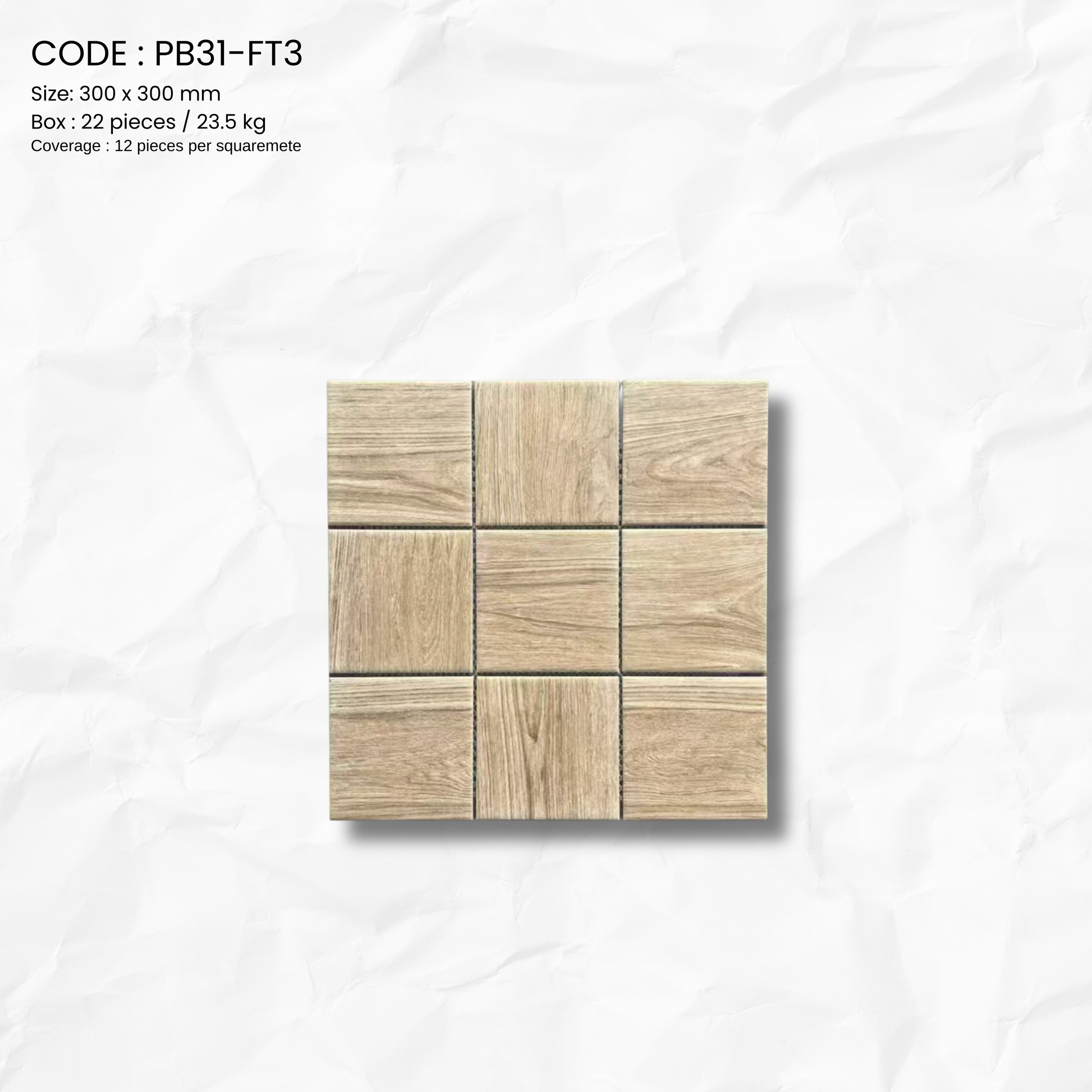 OAKLIN MOSAIC SERIES PB31- FT3