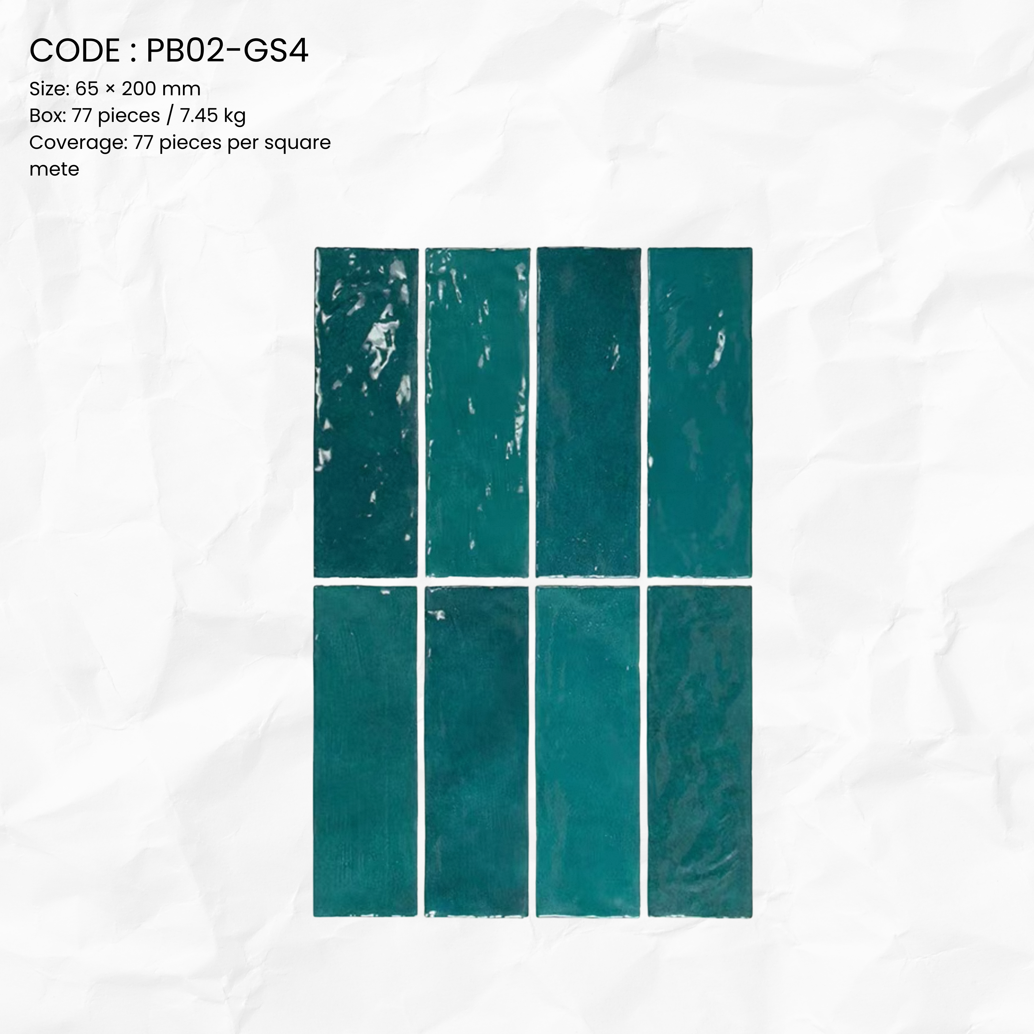 Glossy Porcelain Tile PB02-GS4