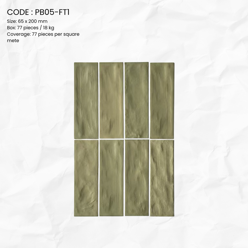 Ripple Matte Porcelain Tile PB05-FT1