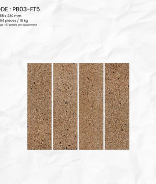 Rustic Stone Porcelain Tile PB03-FT5