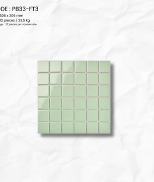 MOSAIC POP SERIES TILE PB33-ST3