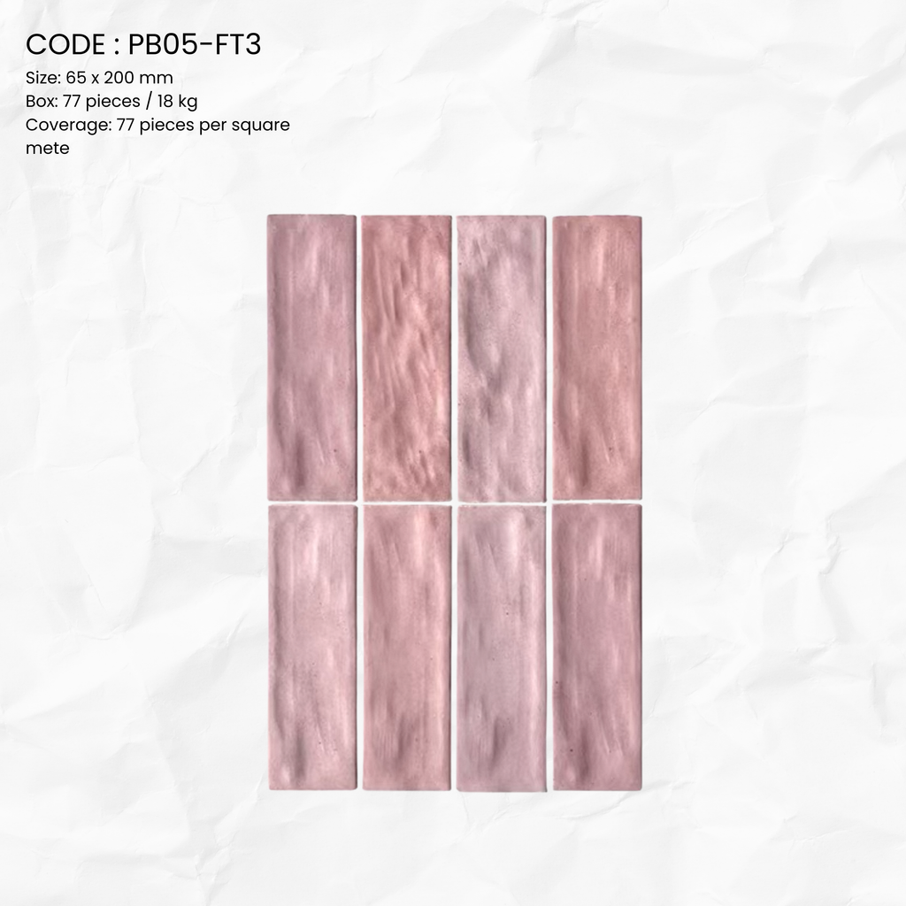 Ripple Matte Porcelain Tile PB05-FT3