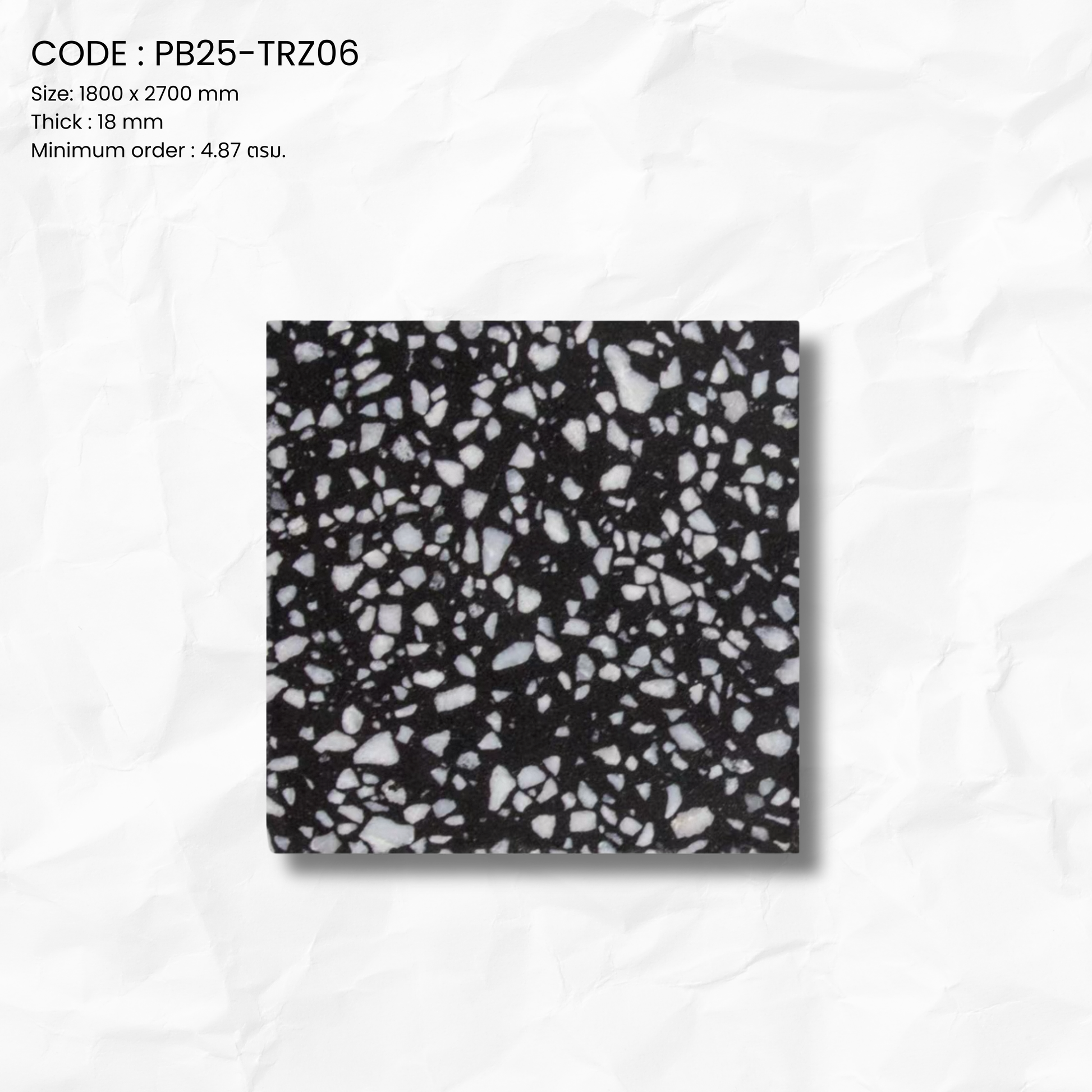 TERRAZZO URBAN SERIES PB25-TRZ06