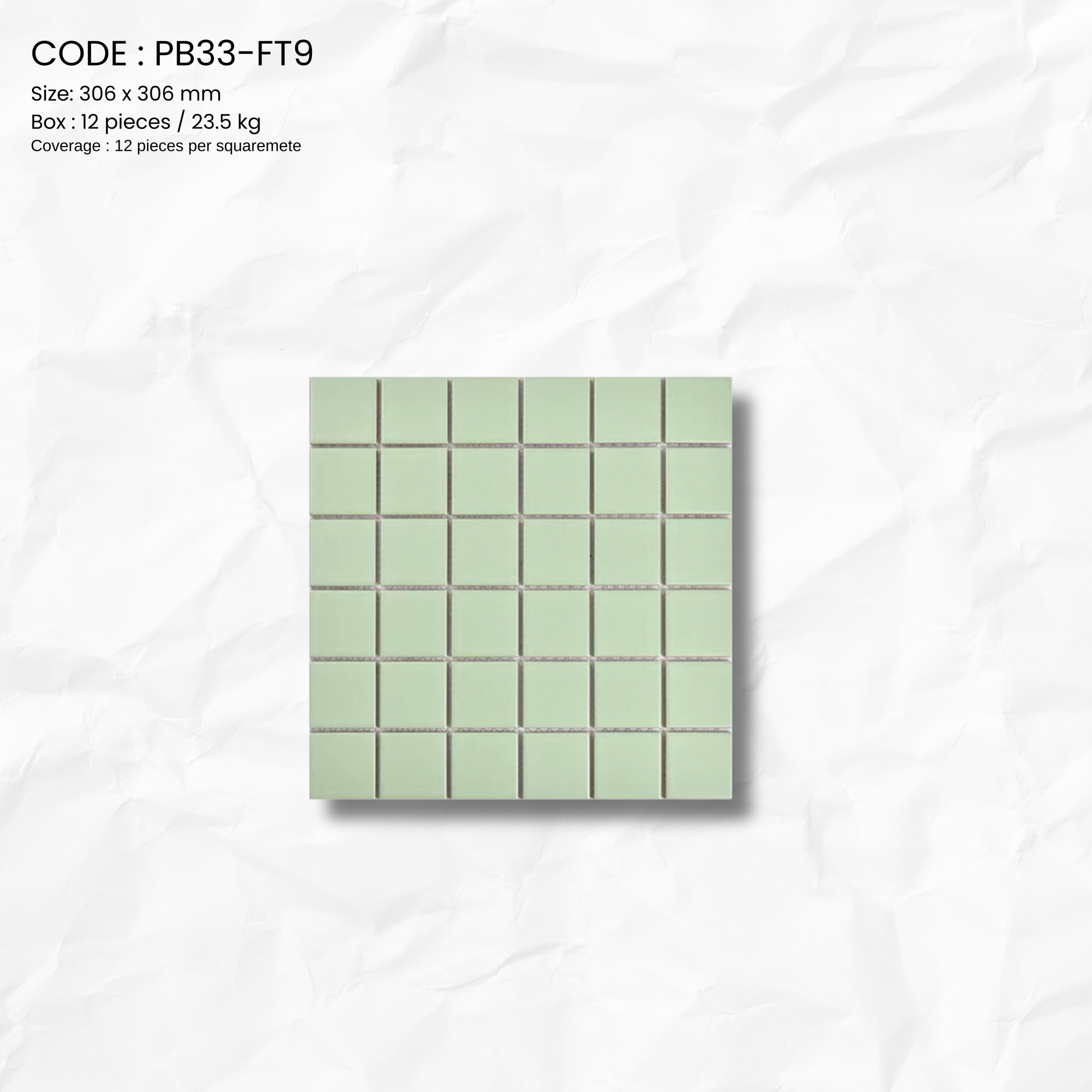 MOSAIC POP SERIES TILE PB33-ST9
