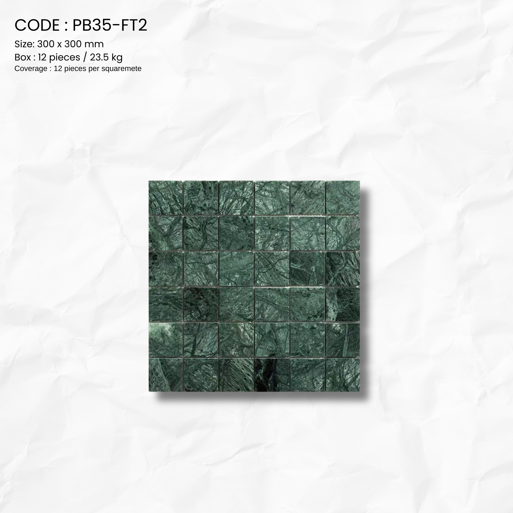 MOSAIC FOREST SERIES TILE PB35-FT2