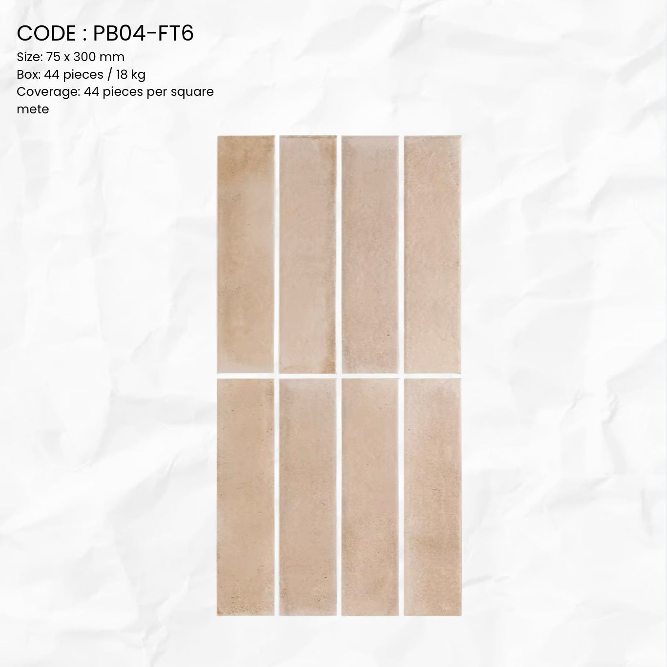 CLAYSTONE SERIES PB04-FT6