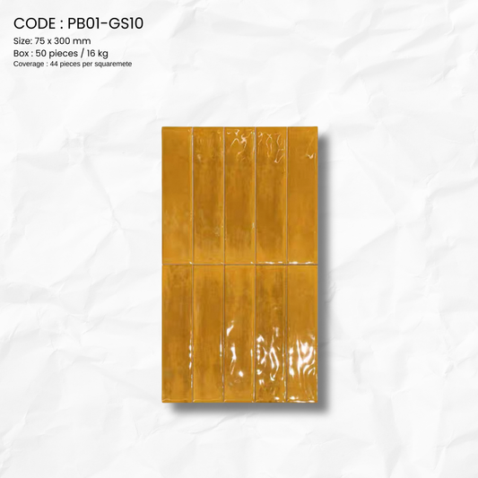 Glossy Gradient Porcelain Tilev PB01-GS10