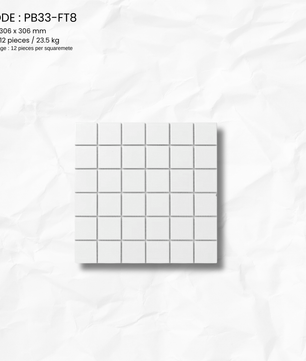 MOSAIC POP SERIES TILE PB33-ST8