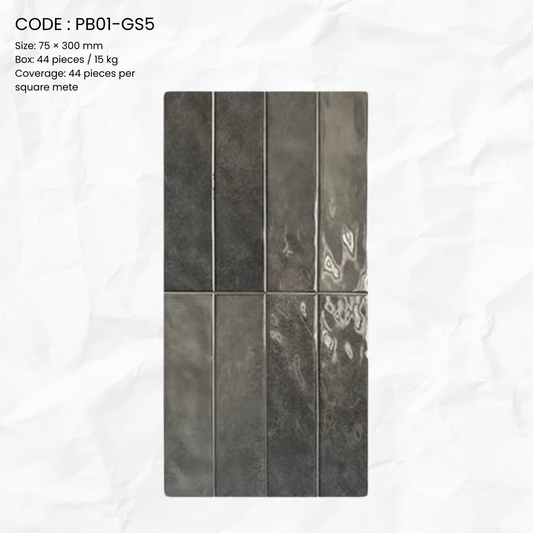 Glossy Gradient Porcelain Tilev PB01-GS5