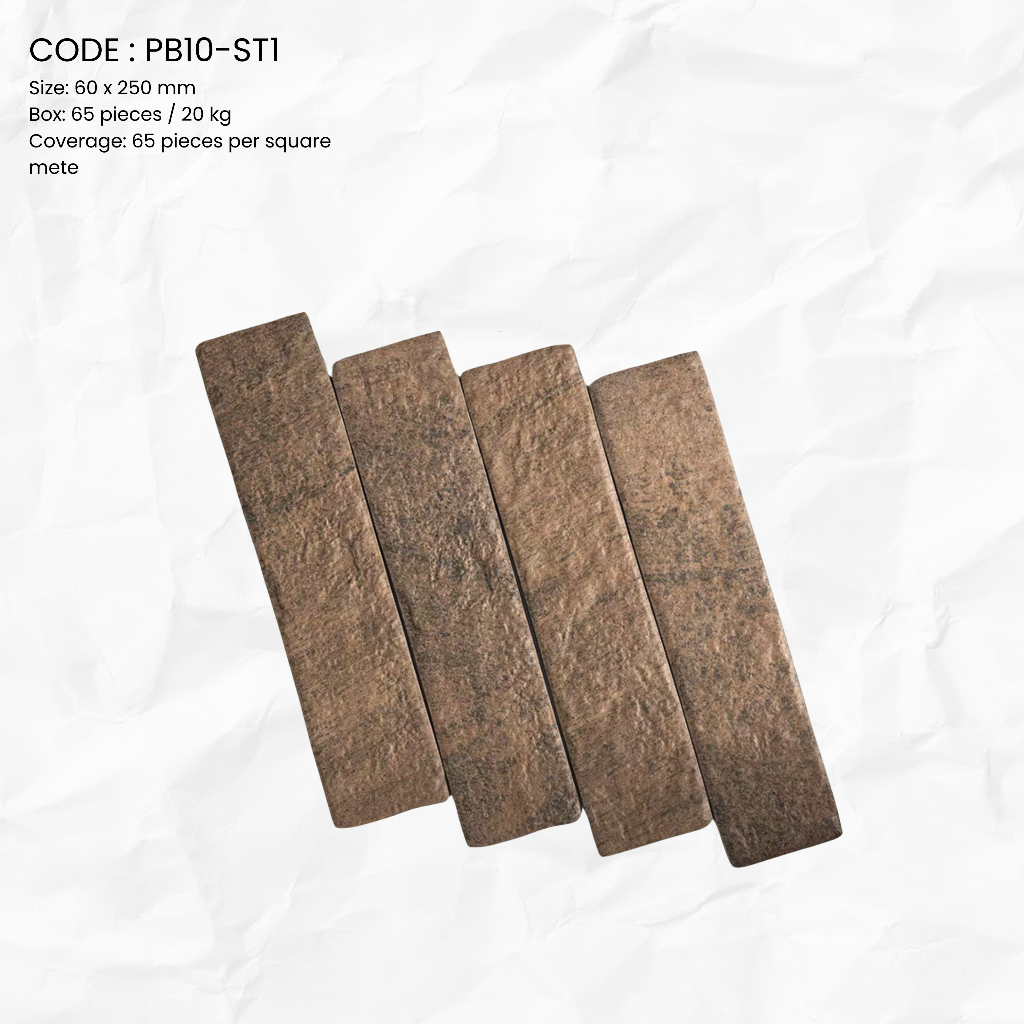 (Stonehill Brown Porcelain Tilev PB10-ST1