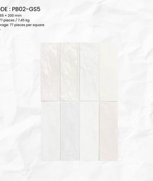 Glossy Porcelain Tile PB02-GS5
