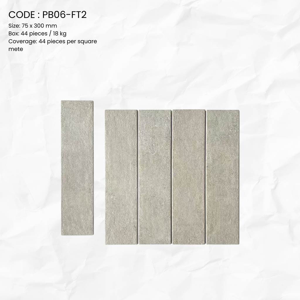 Clayhaus Porcelain Tile PB06-FT2