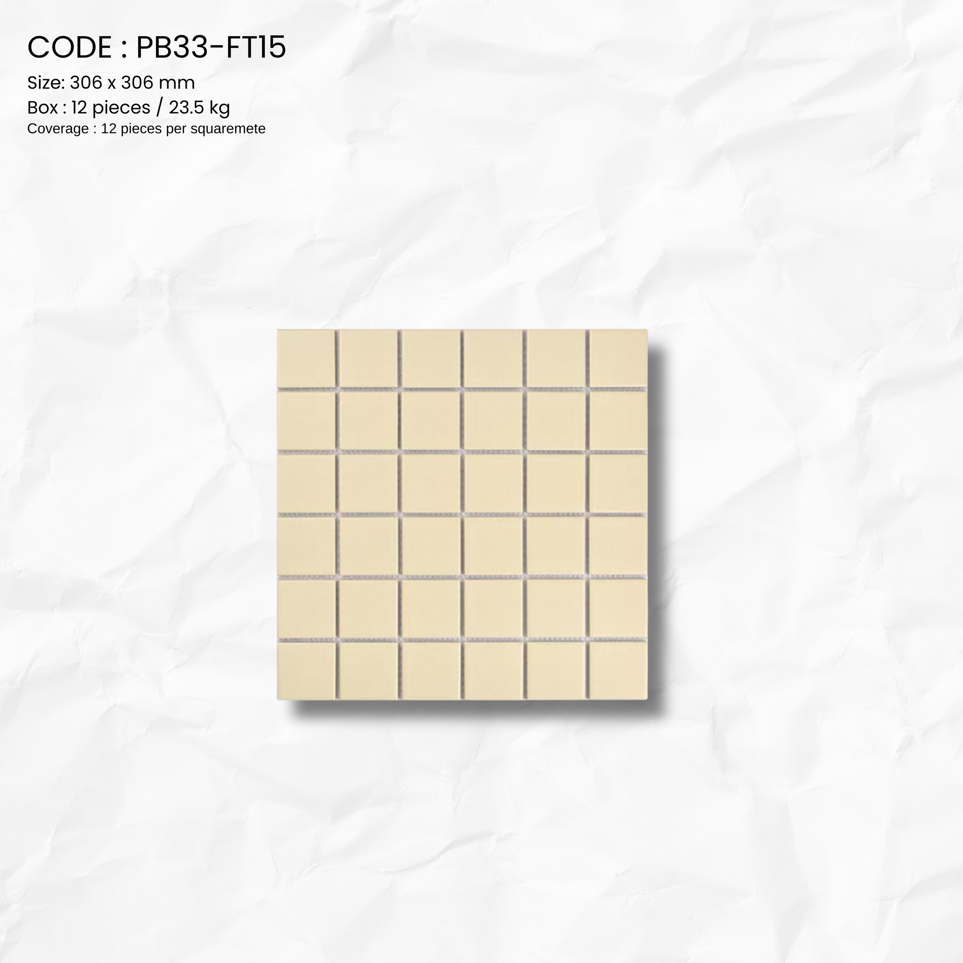 MOSAIC POP SERIES TILE PB33-ST15