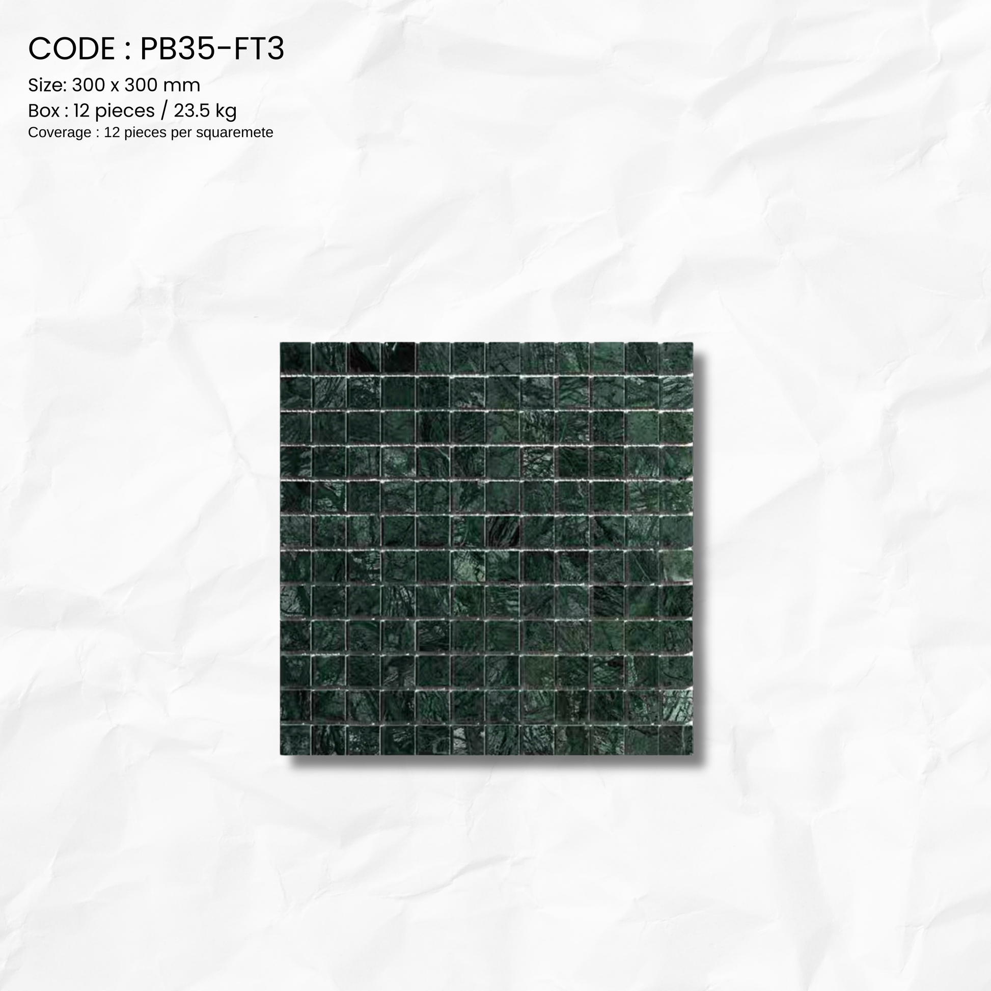 MOSAIC FOREST SERIES TILE PB35-FT3