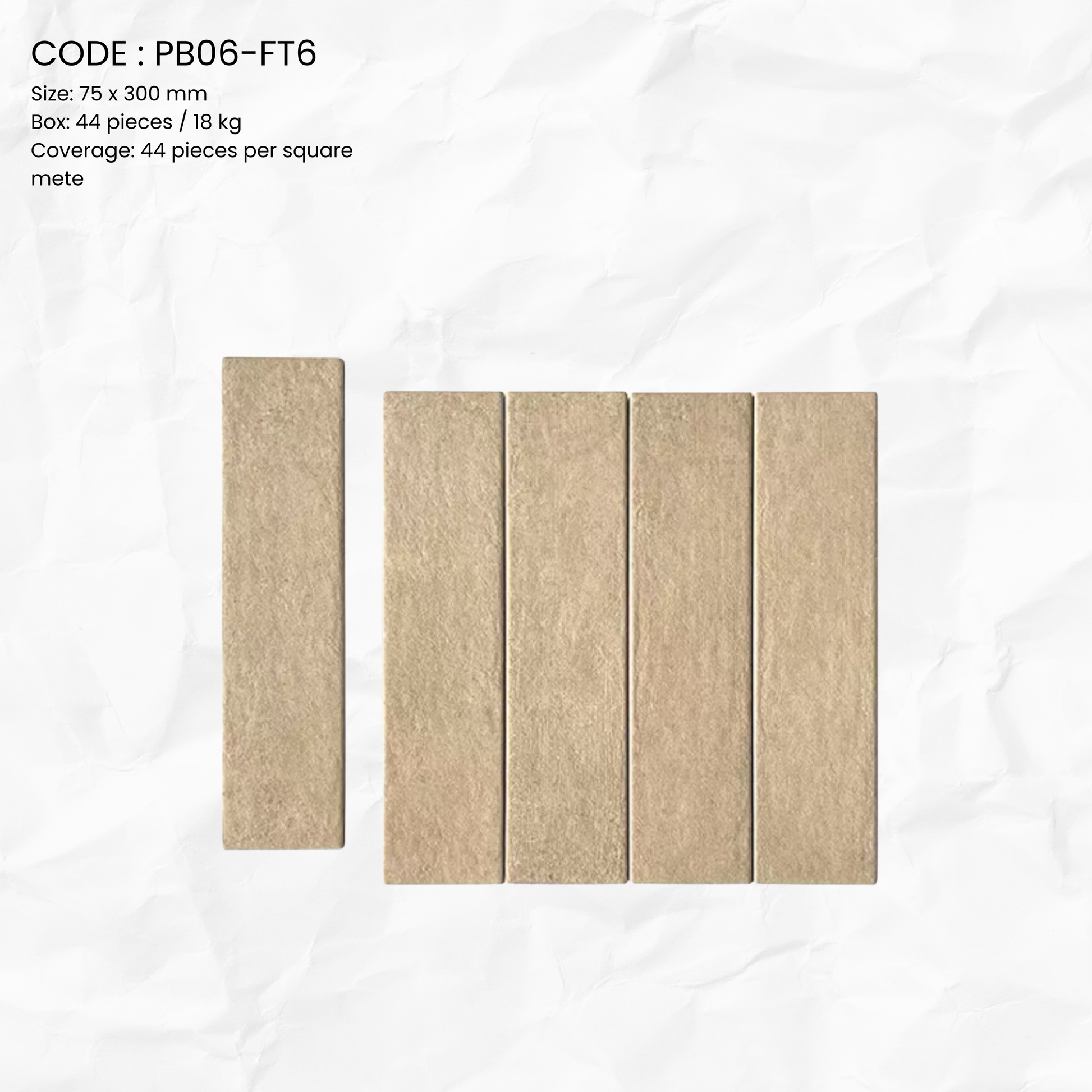 SEDIMENT SERIES PB06-FT6