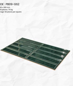 Glossy Gradient Porcelain Tilev PB09-GS2