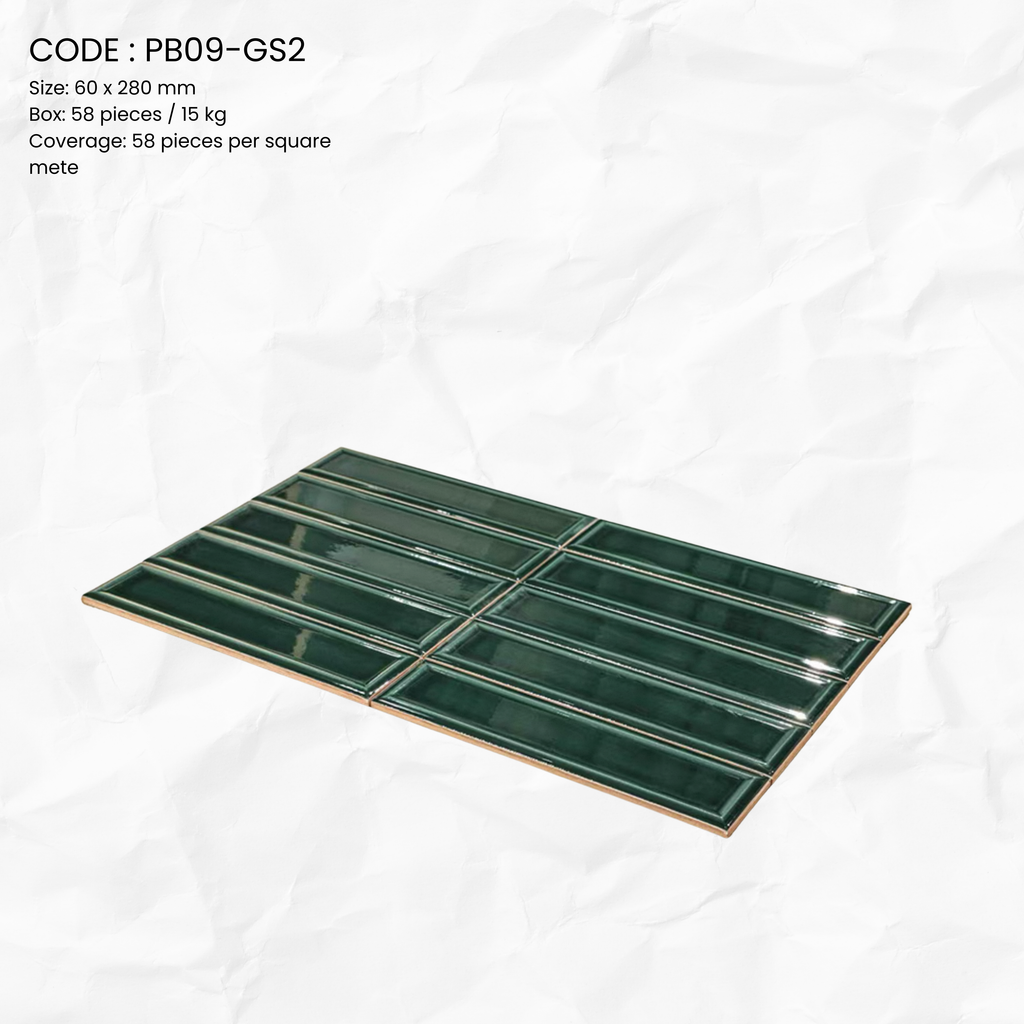 Glossy Gradient Porcelain Tilev PB09-GS2