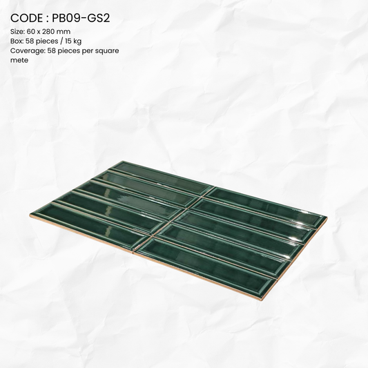 Glossy Gradient Porcelain Tilev PB09-GS2