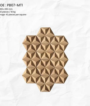 Cement Sculpture tile PB07-MT1