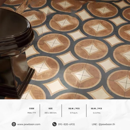 FLOWER BLOOM SERIES TILE PB46-FT9